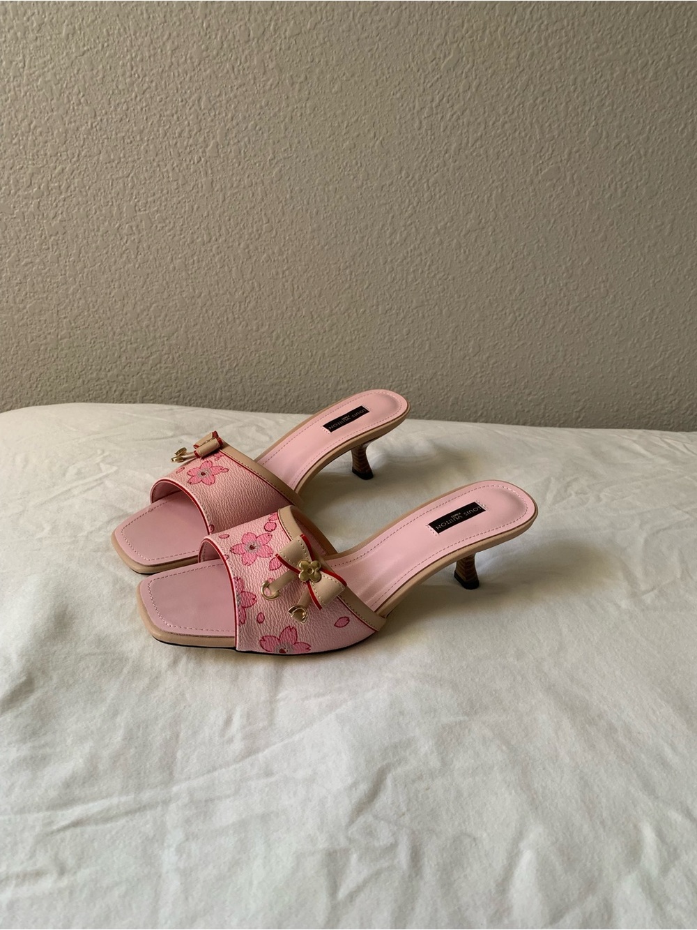 Louis Vuitton Takashi Murakami Pink Heels